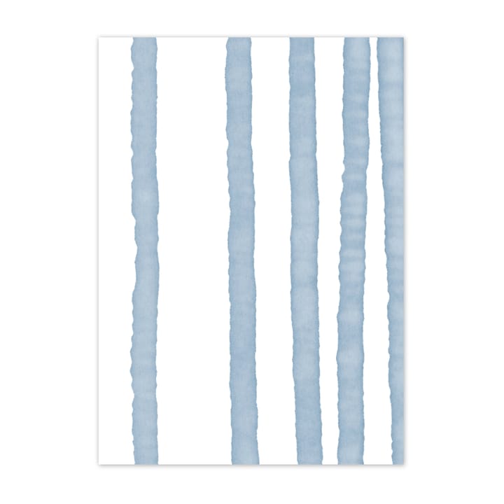 Lineage poster blue - 50x70 cm - Scandi Living