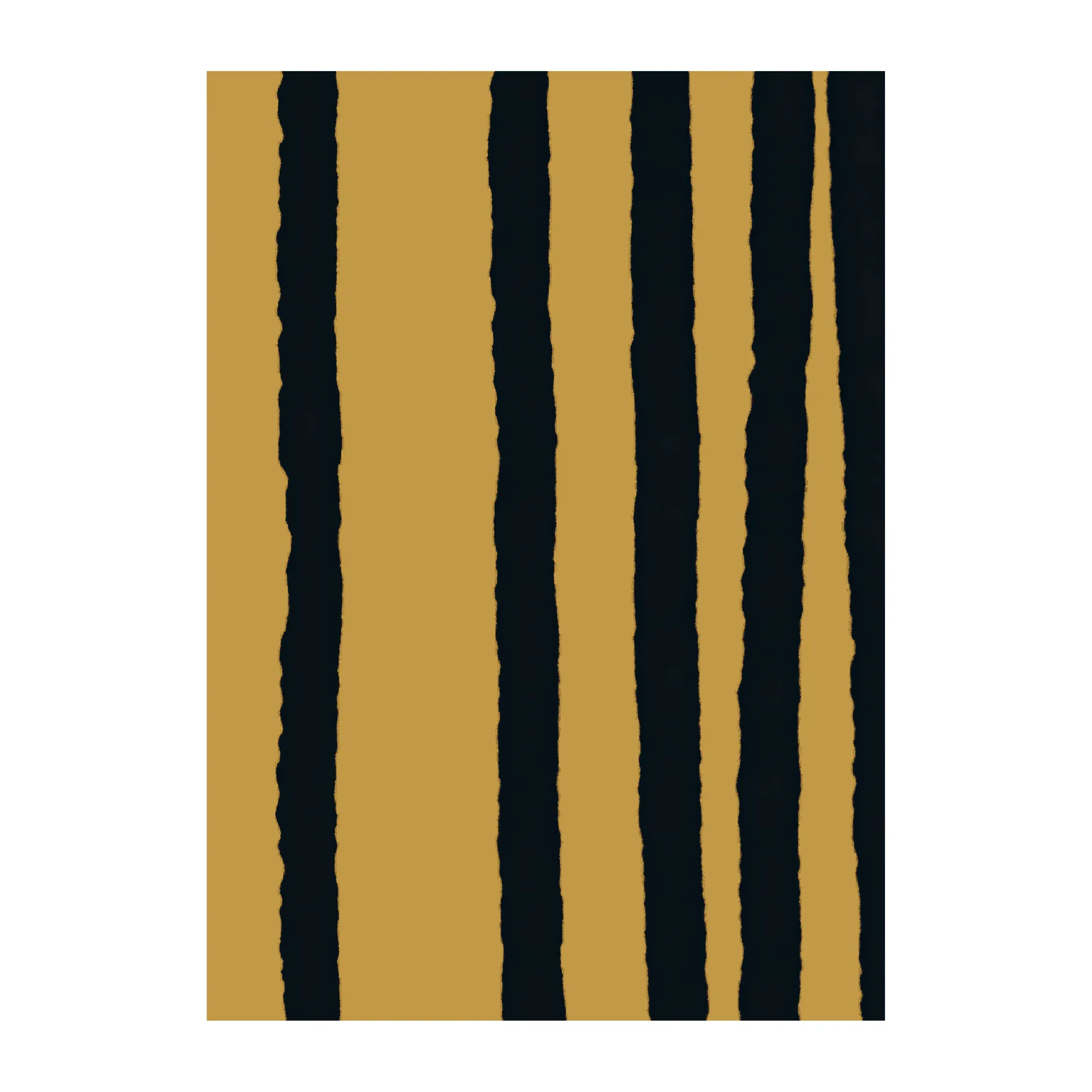 Lineage poster ocher, 40x50 cm Scandi Living