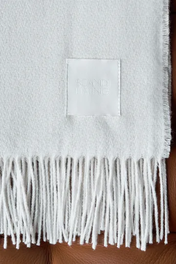 Loom cotton throw 125x170 cm - Birch - Scandi Living