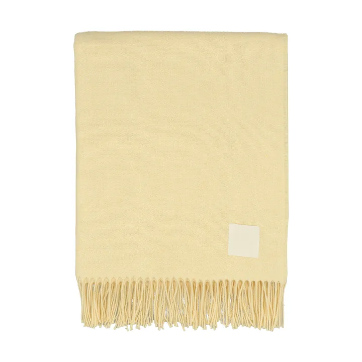 Loom cotton throw 125x170 cm - Buttercream - Scandi Living