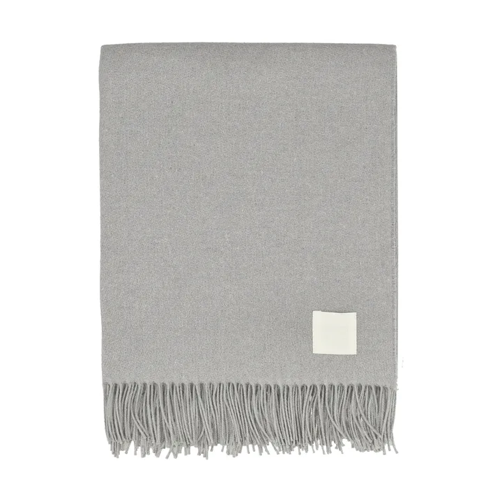 Loom cotton throw 125x170 cm - Fog - Scandi Living