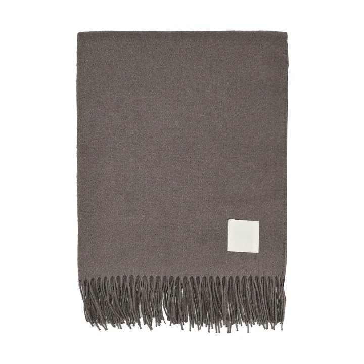 Loom cotton throw 125x170 cm - Taupe - Scandi Living