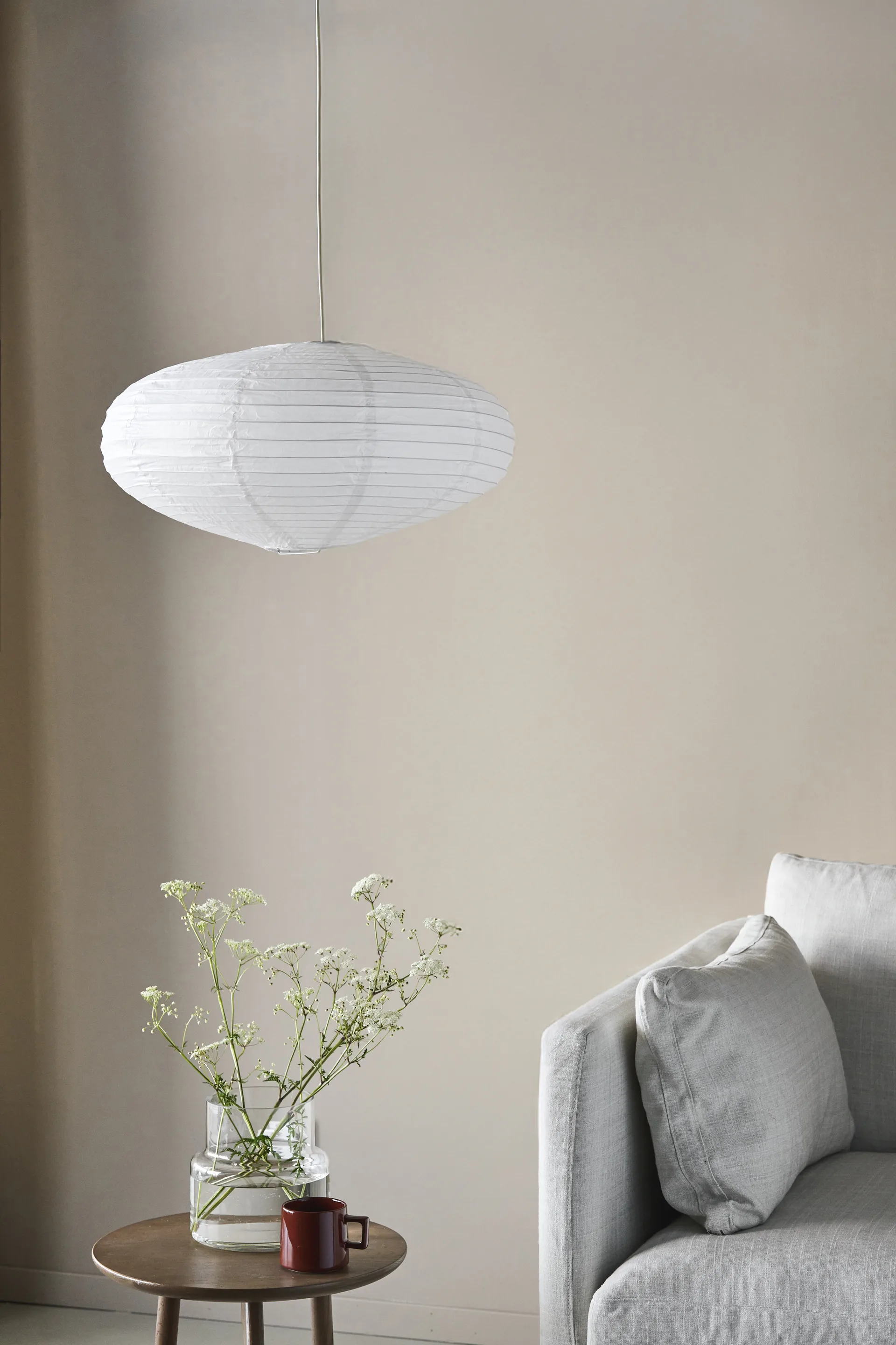 Lucent lampshade oval, Ø40 cm Scandi Living