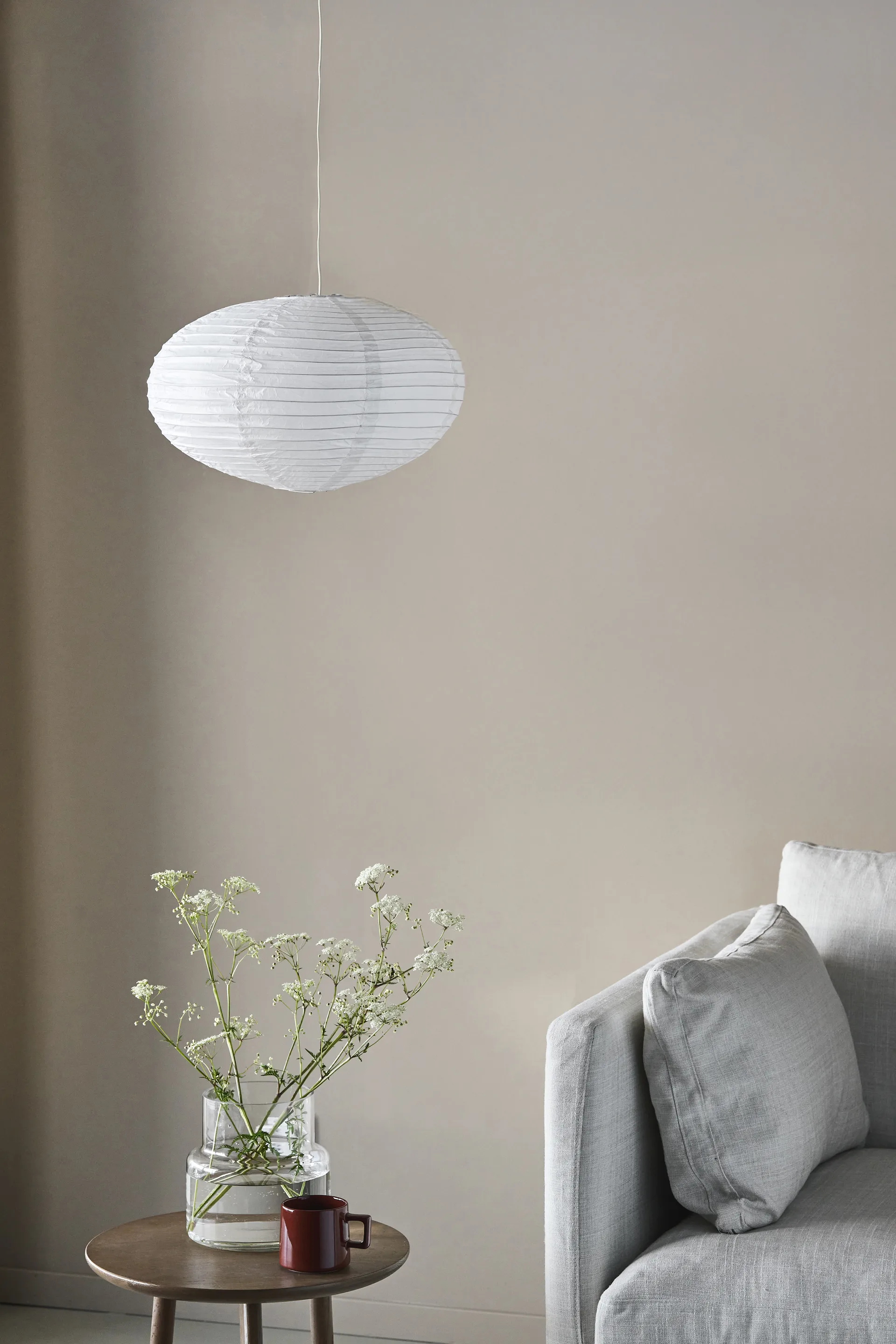 Lucent lampshade oval, Ø53 cm Scandi Living