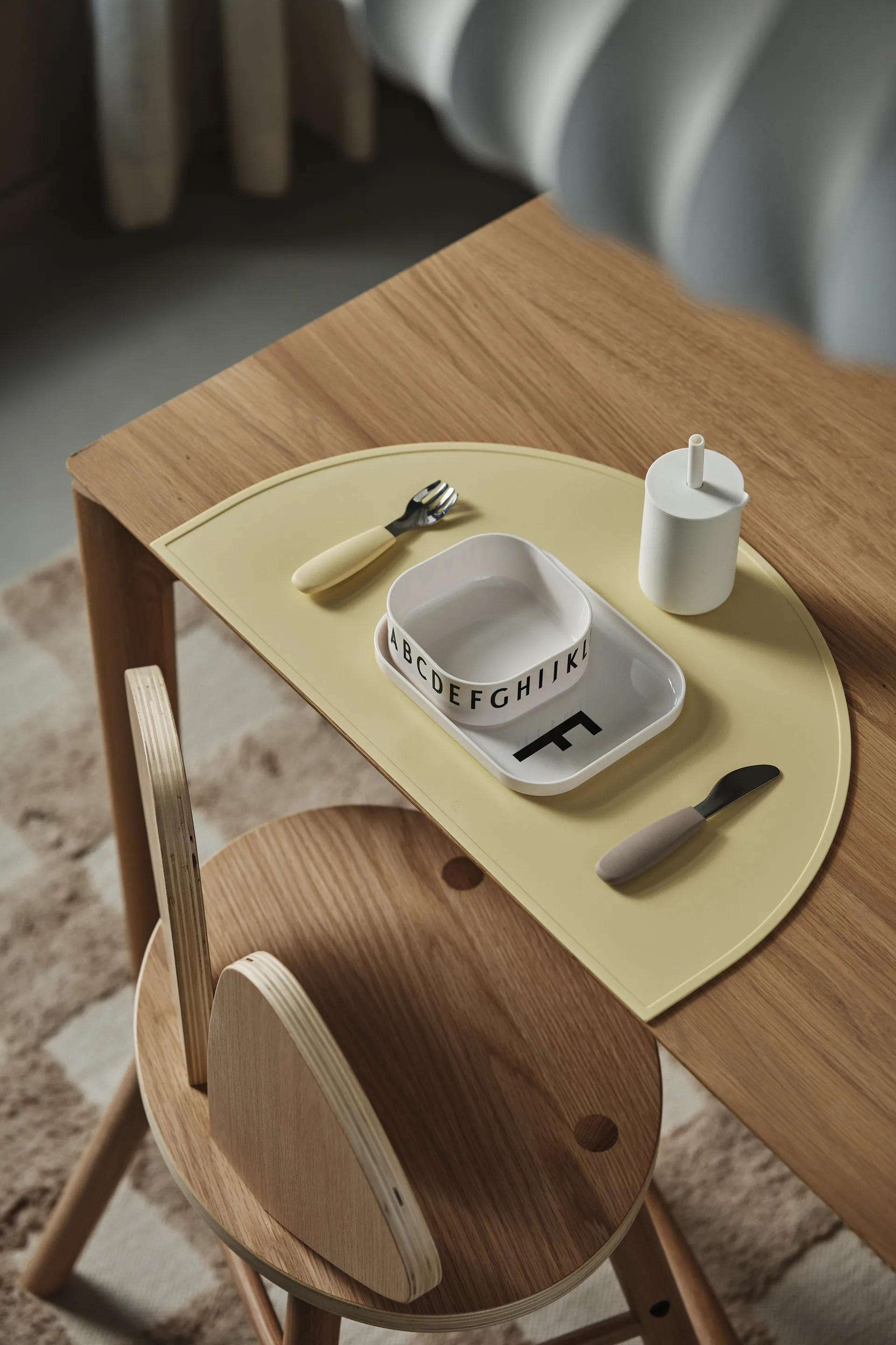 Lumi silicone placemat, Lemon Scandi Living