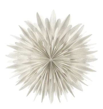 Luna advent star white with dots - 60 cm - Scandi Living