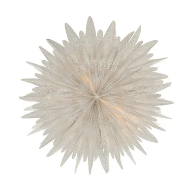Luna advent star white with dots - Ø80 cm - Scandi Living