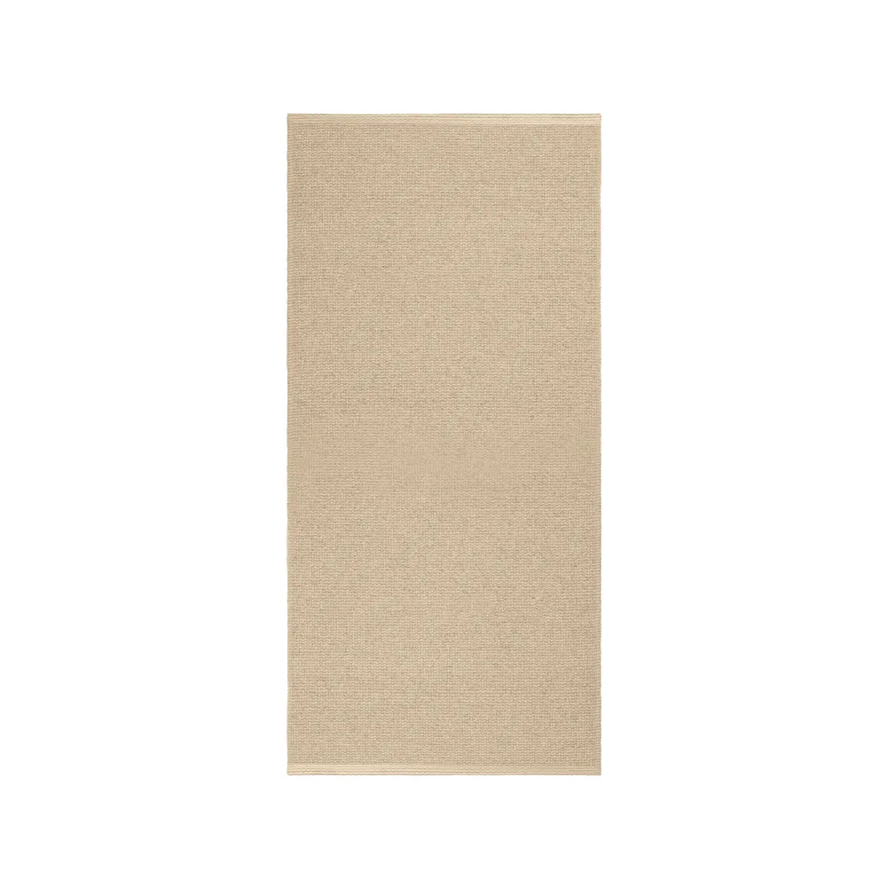 Scandi Living Mellow plastic rug beige 70x150cm