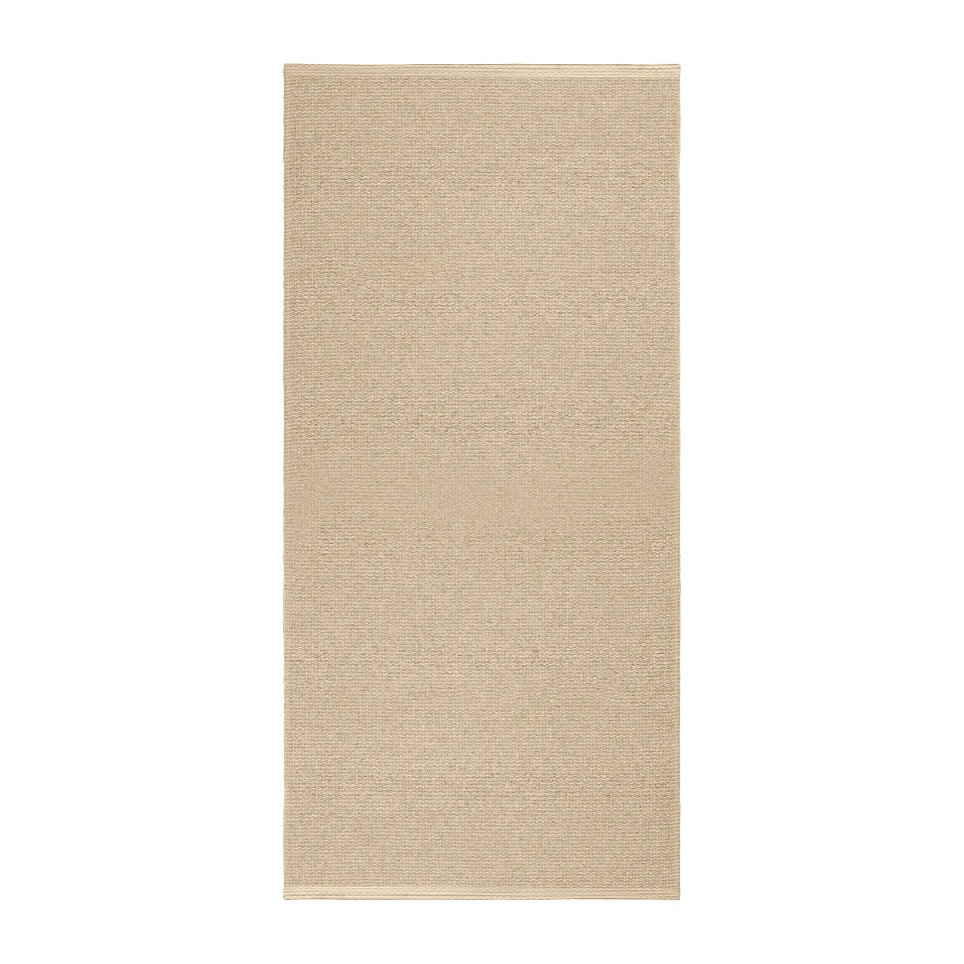 Mellow plastic rug beige, 70x150cm Scandi Living