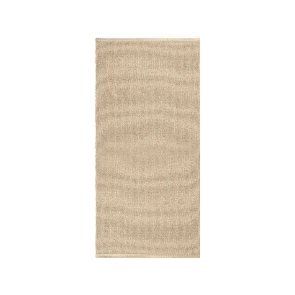 Scandi Living Mellow plastic rug beige 70x250cm | Scandinavian Design | Plastic rugs | Beige