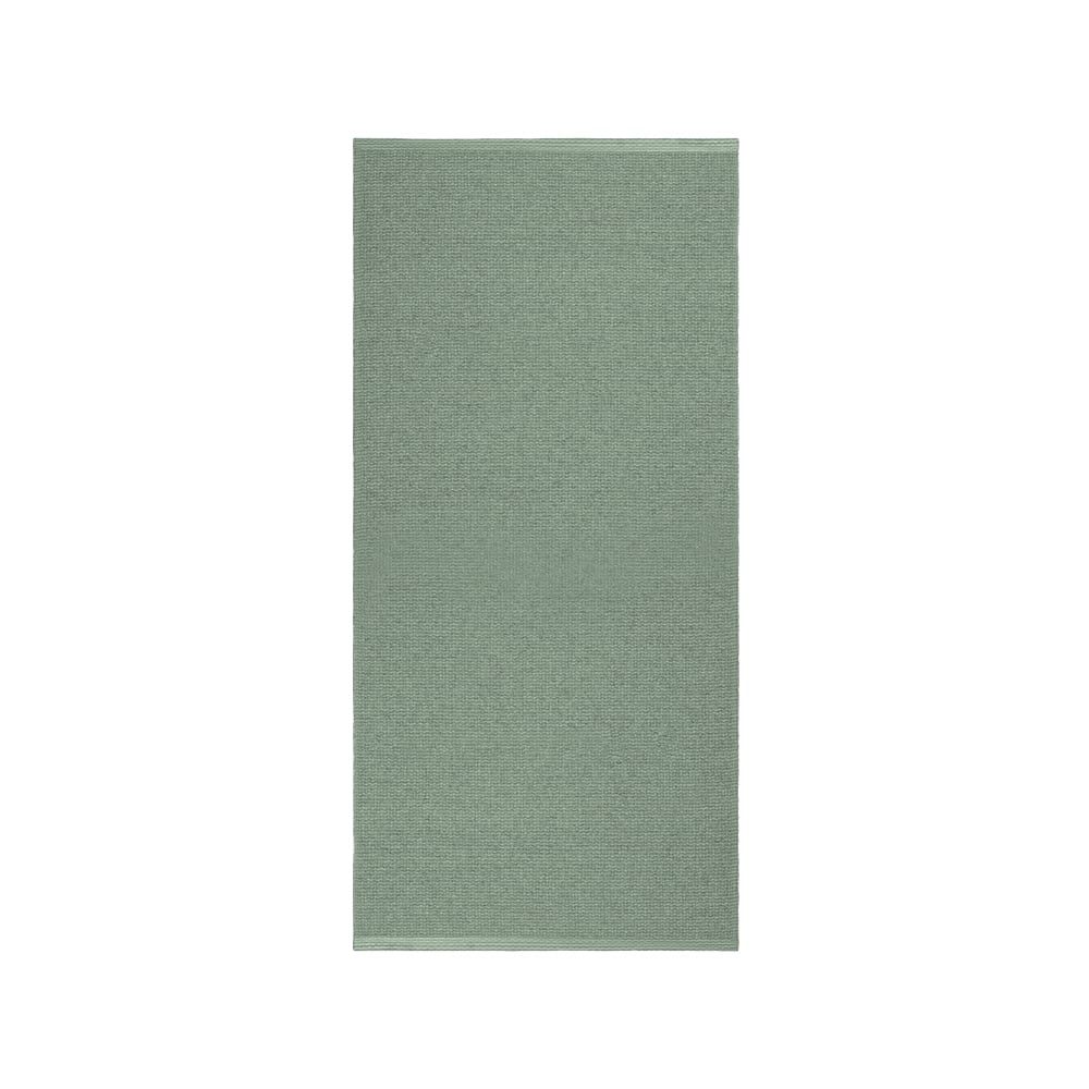 Scandi Living Mellow plastic rug green 70x200cm | Scandinavian Design | Plastic rugs | Green