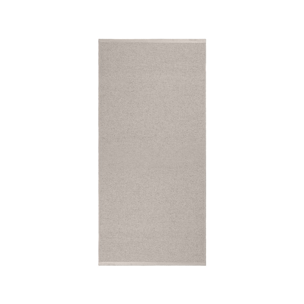 Scandi Living Mellow plastic rug greige 70x150cm | Scandinavian Design | Plastic rugs | Beige