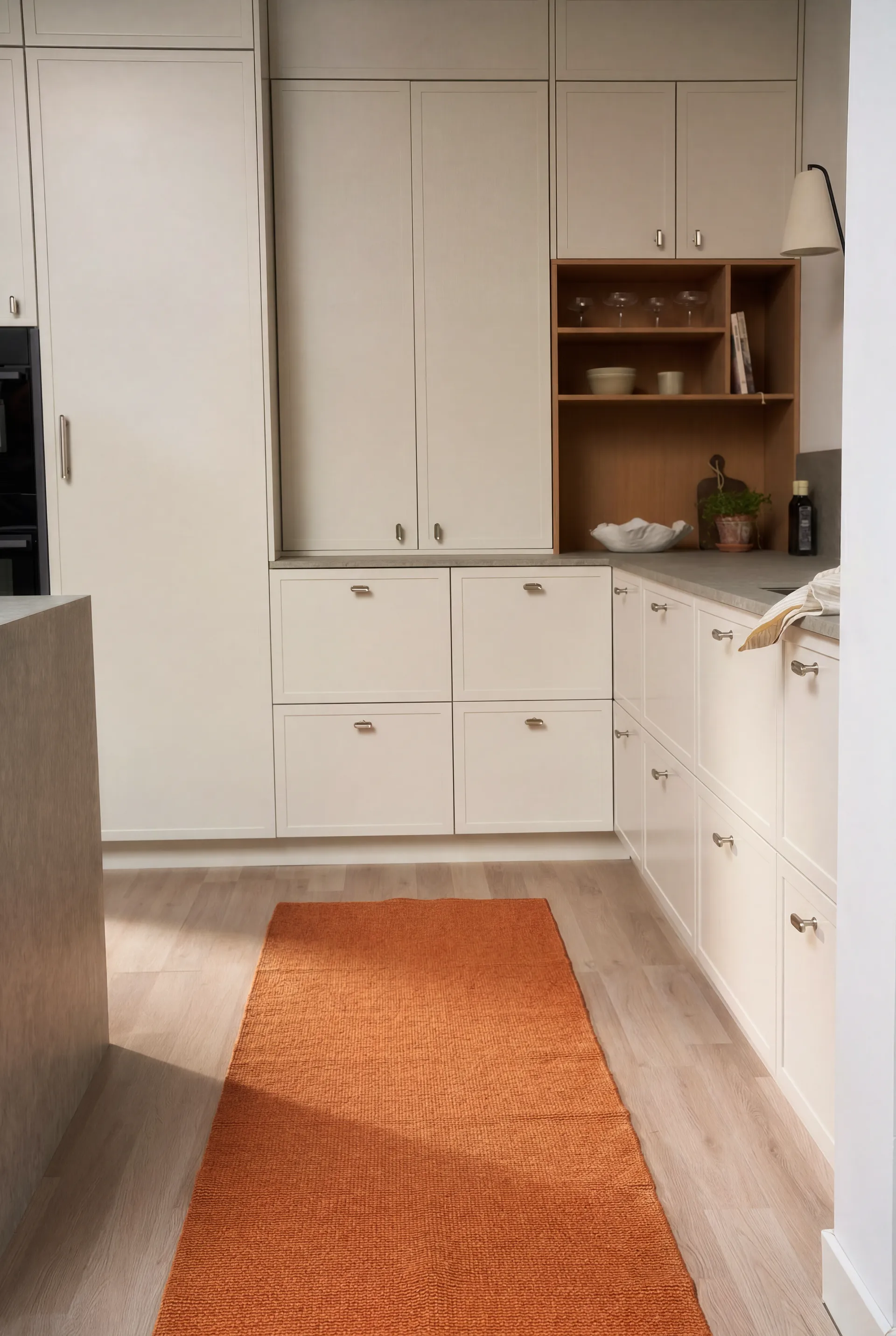 Mellow runner rug, Rust, 70x150 cm Scandi Living