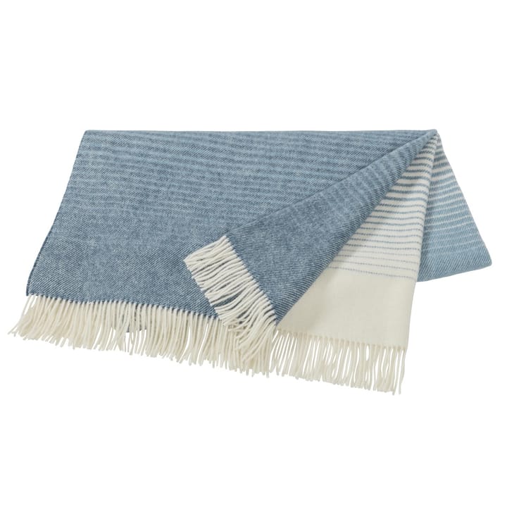 Mist wool throw - pale blue - Scandi Living