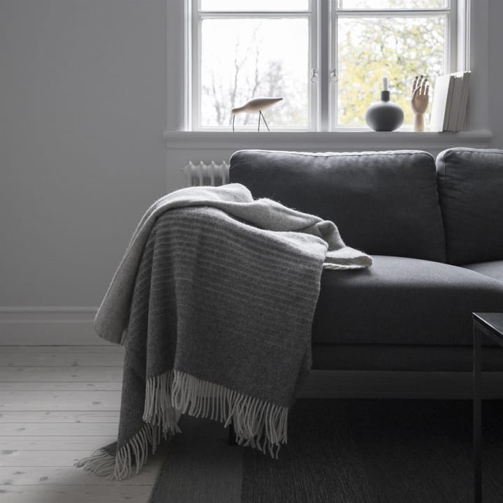 Mist wool throw - stone - Scandi Living