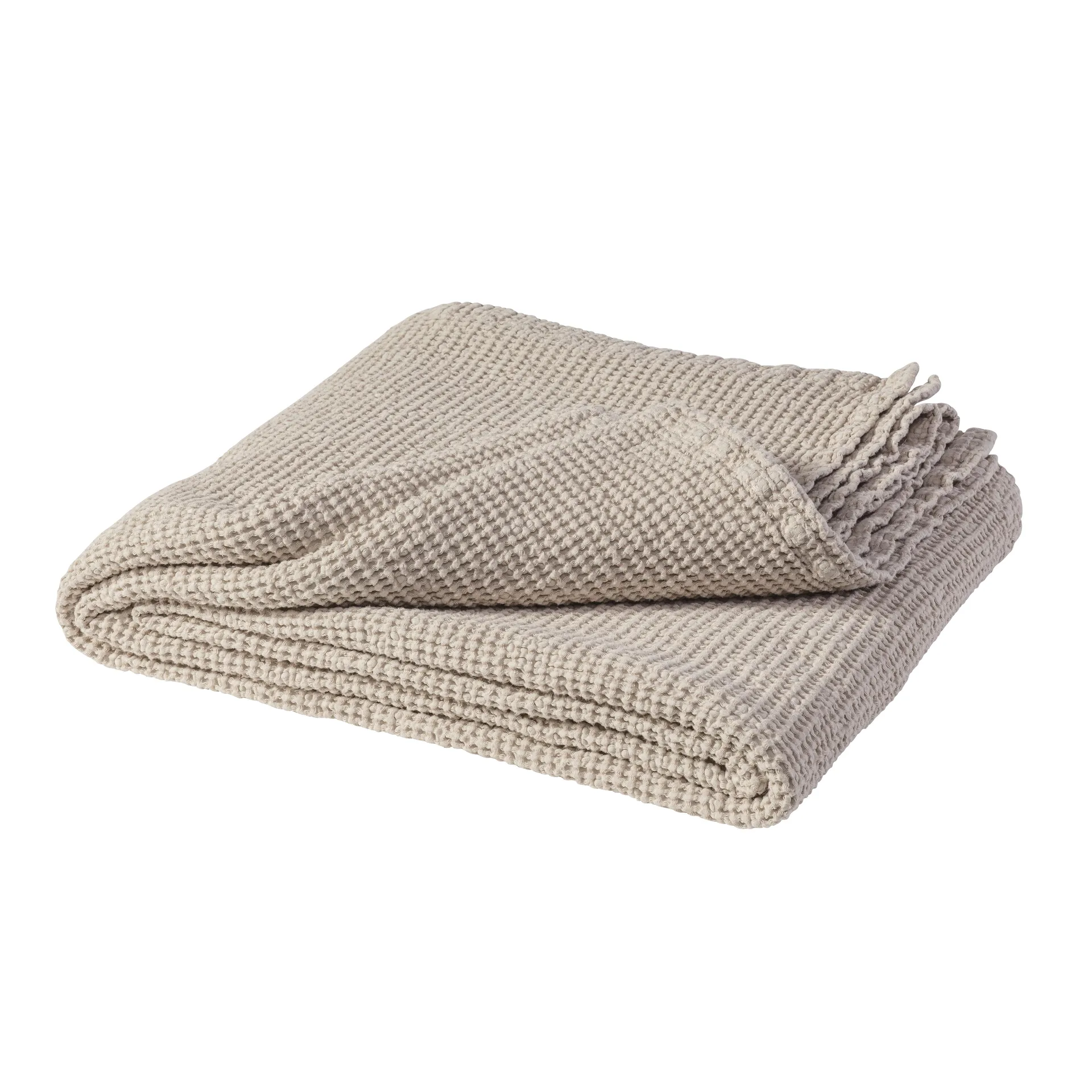 Moss bed spread 160x260 cm, beige Scandi Living