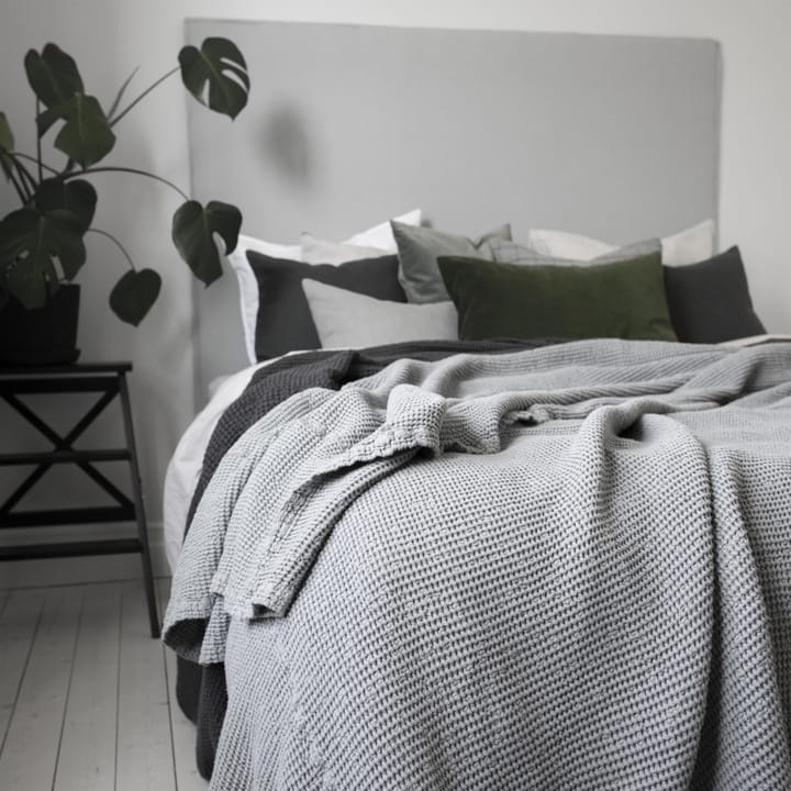 Moss bed spread 160x260 cm - stone - Scandi Living