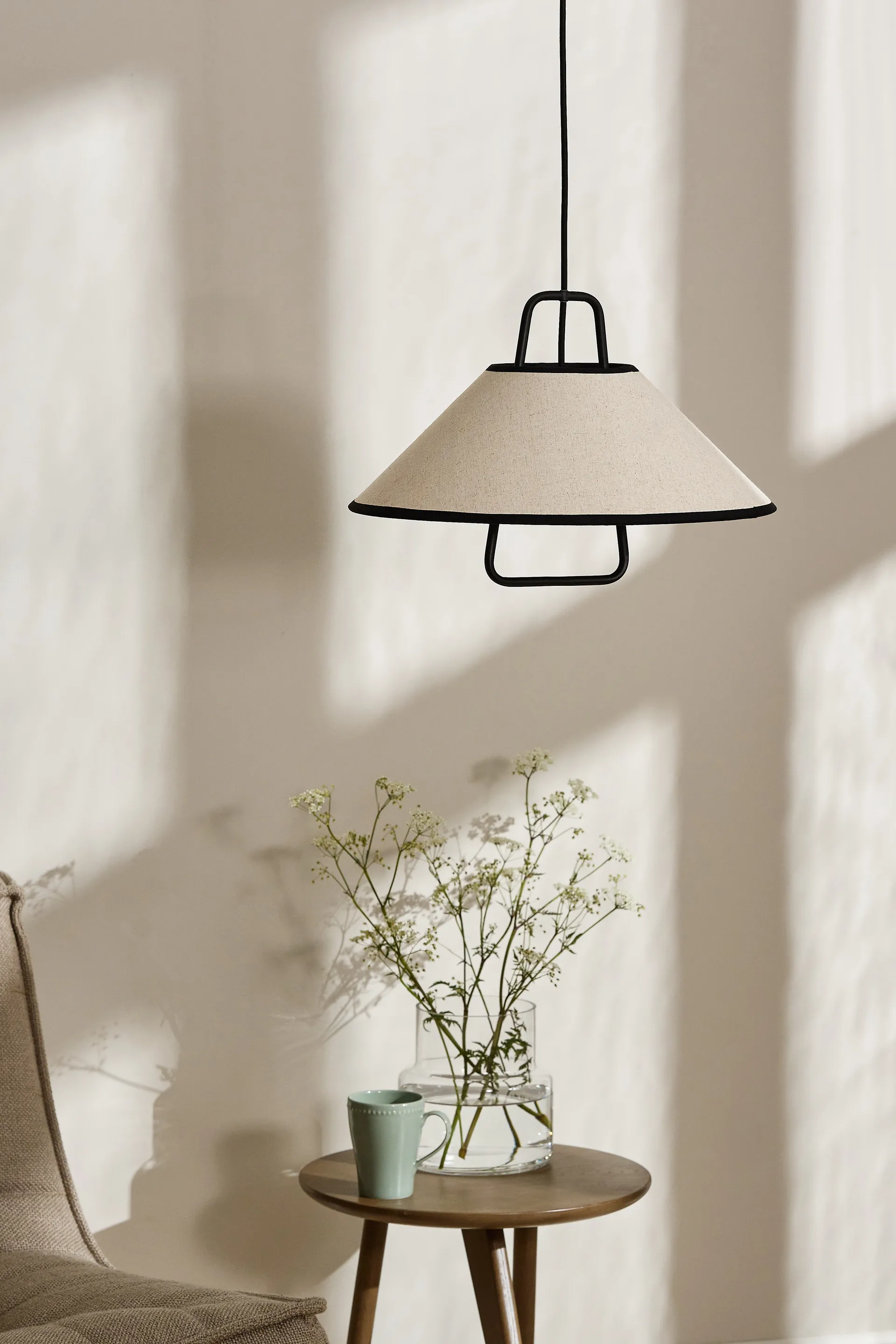 Moss pendant Ø42 cm, Beige Scandi Living