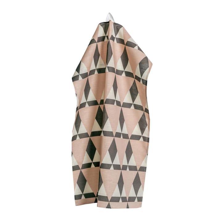 Mountains kitchen towel, dusty rose (pink) Scandi Living