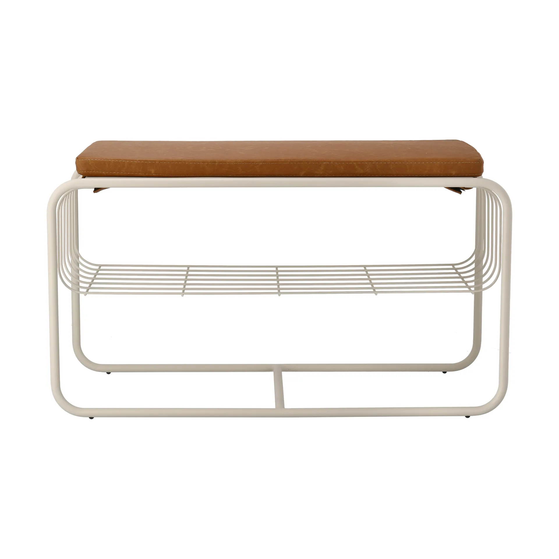 Nod bench/shoe rack 80x36x42 cm, Beige Scandi Living