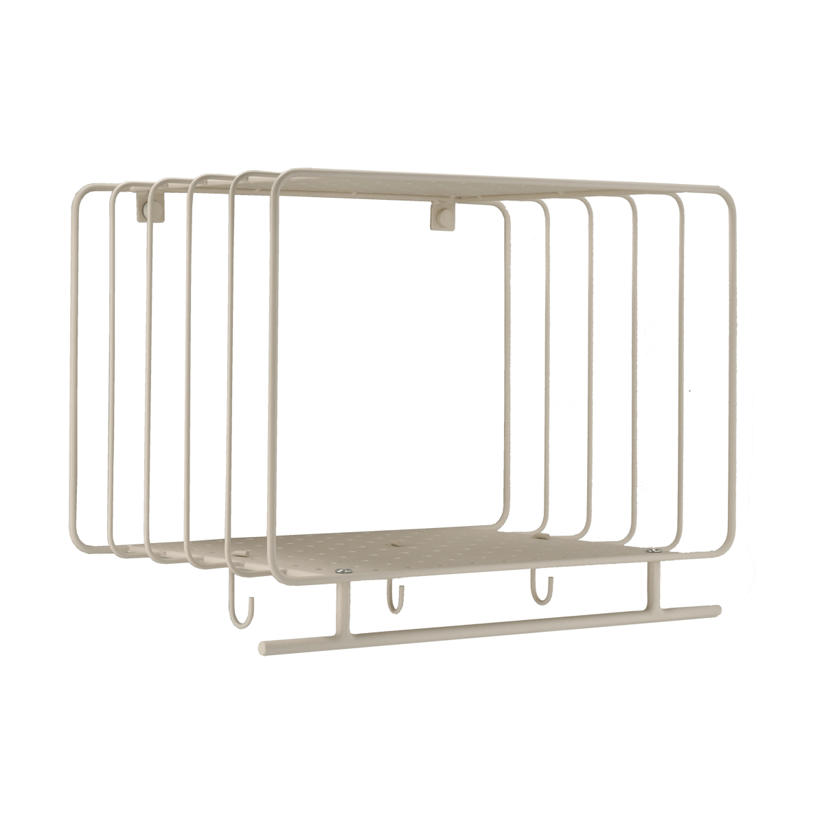 Scandi Living Nod hat rack 45 cm Beige | Scandinavian Design | Hat Racks & Hat Shelves | Beige