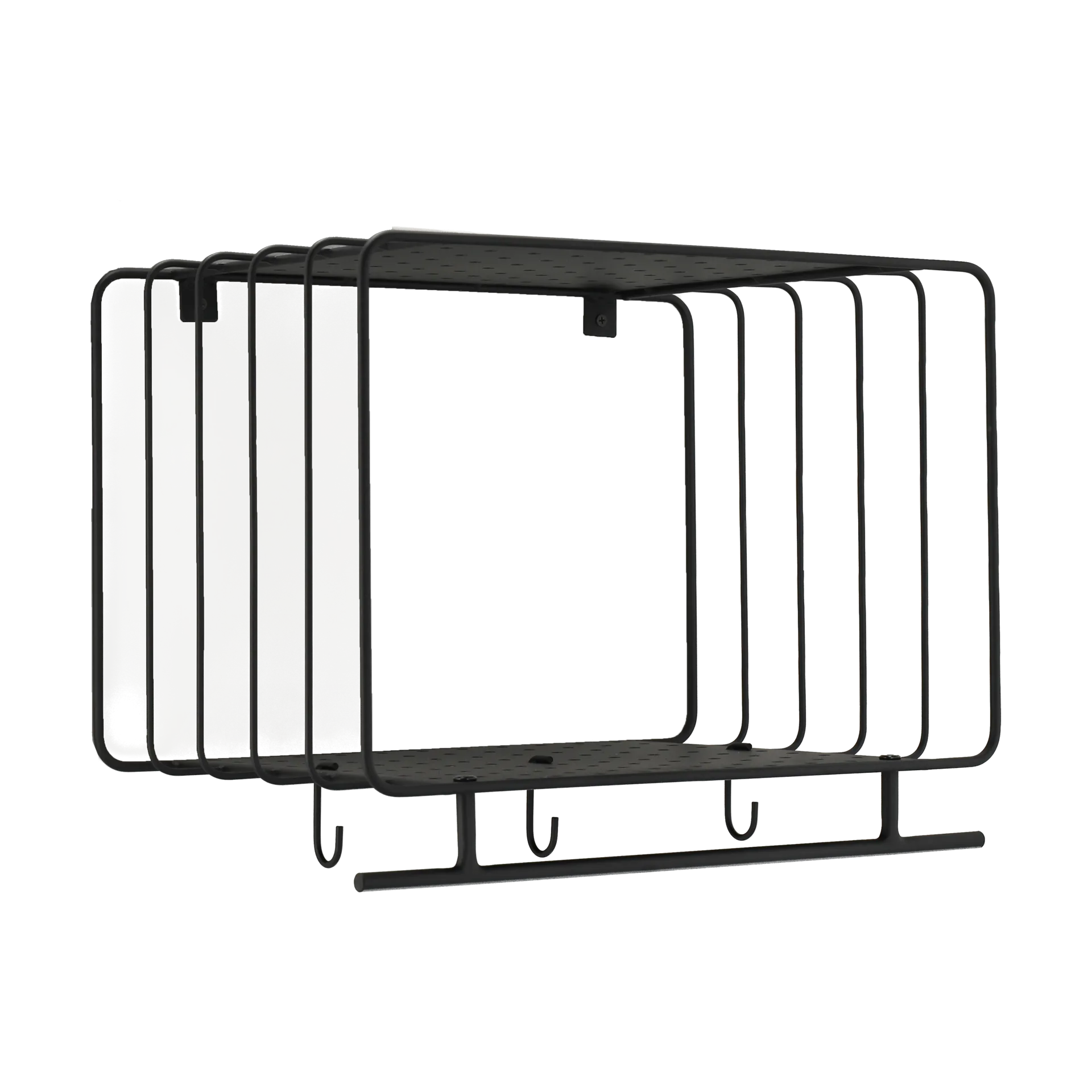 Nod hat rack 45 cm, Black Scandi Living