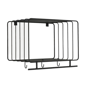 Nod hat rack 45 cm - Black - Scandi Living