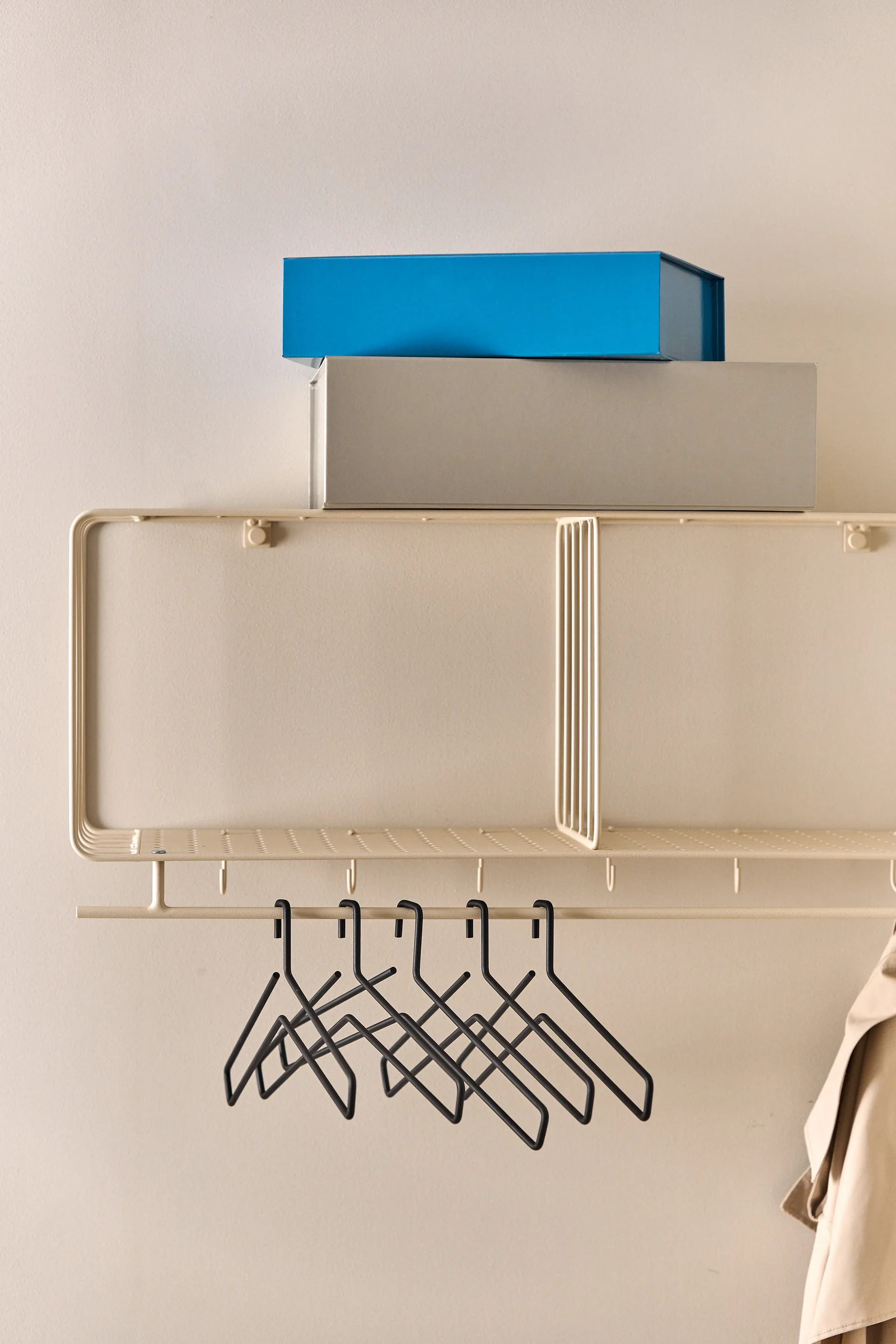Nod hat rack 90 cm, Beige Scandi Living