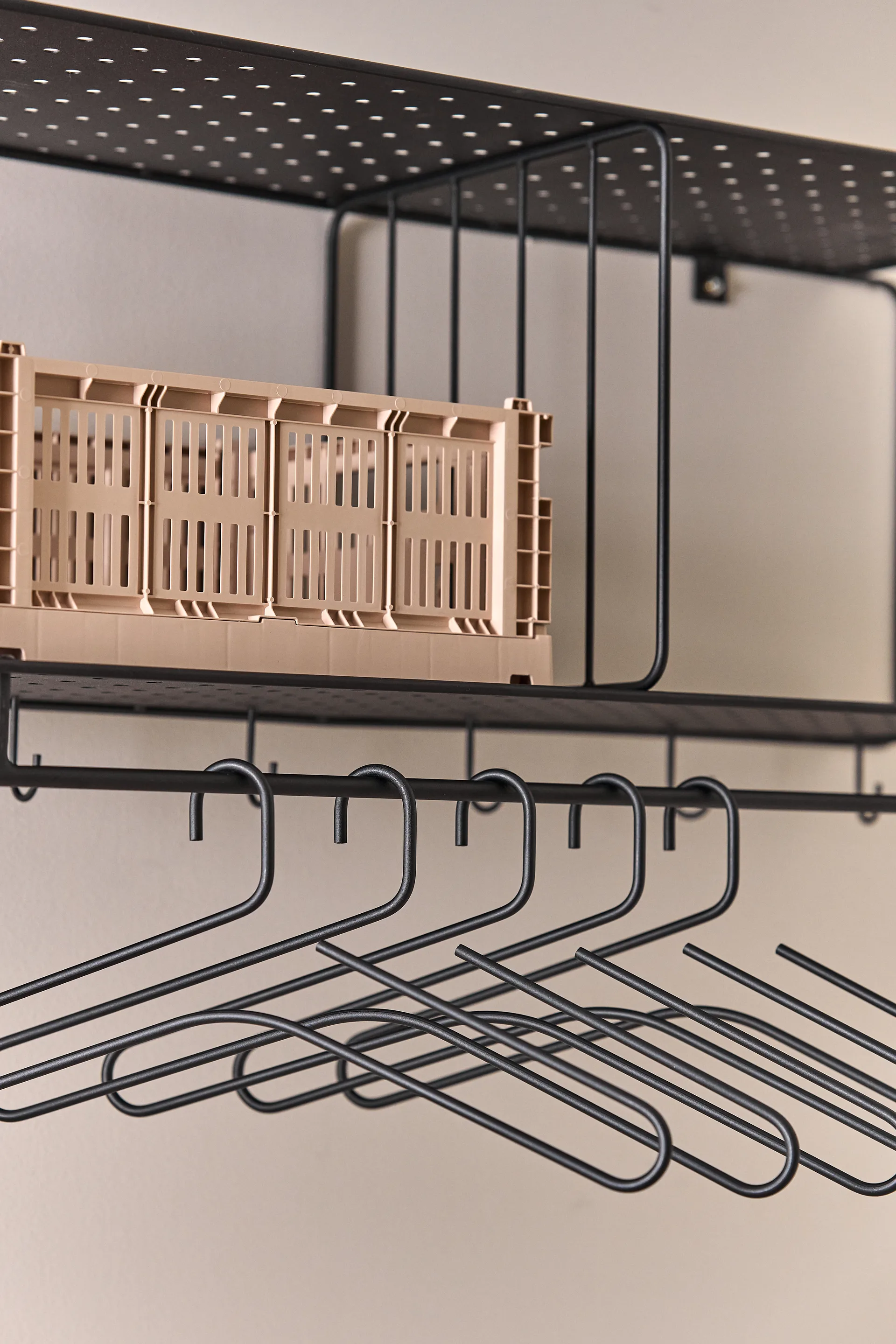Nod hat rack 90 cm, Black Scandi Living
