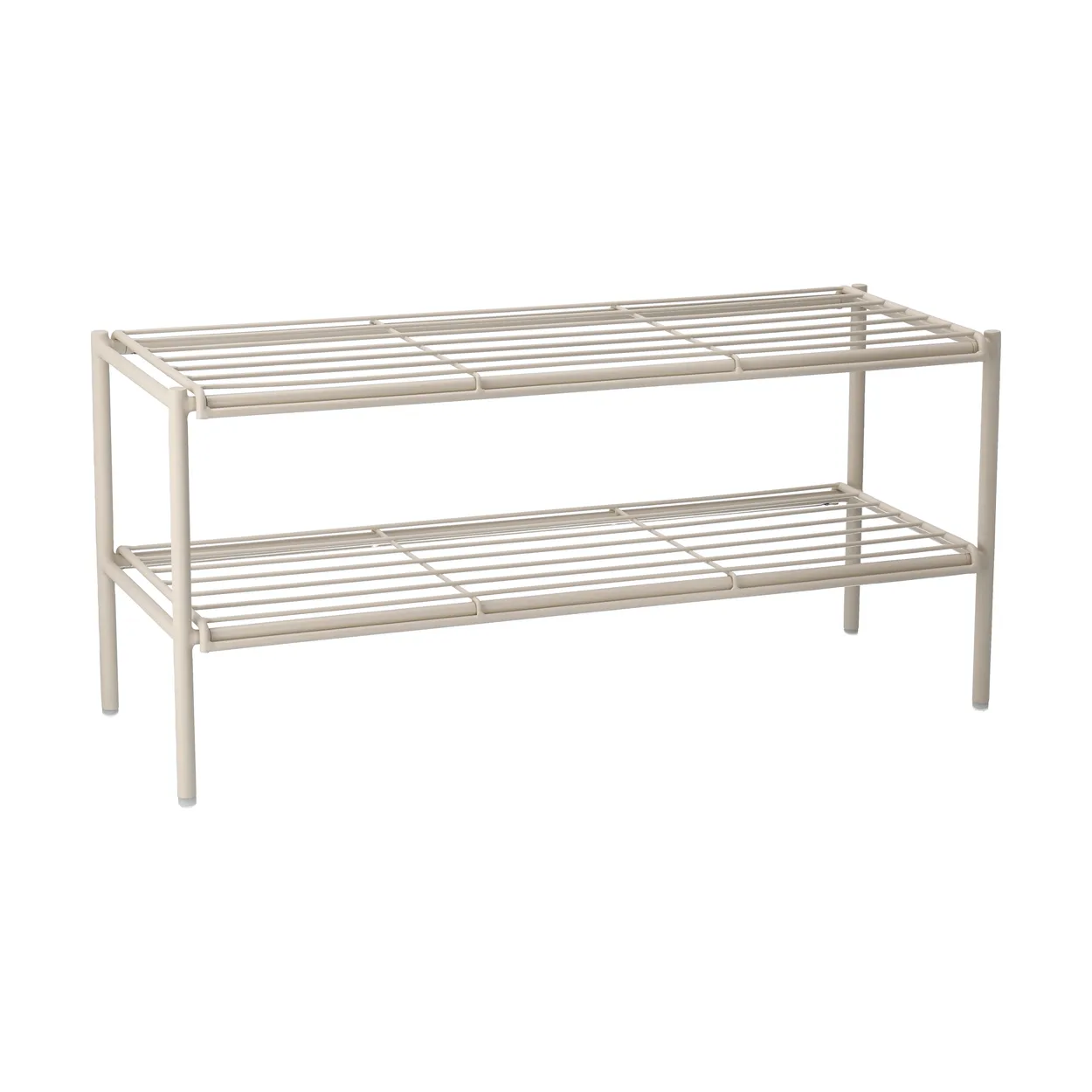 Scandi Living Nod shoe rack 80x30x37 cm Beige | Scandinavian Design | Shoe racks | Beige