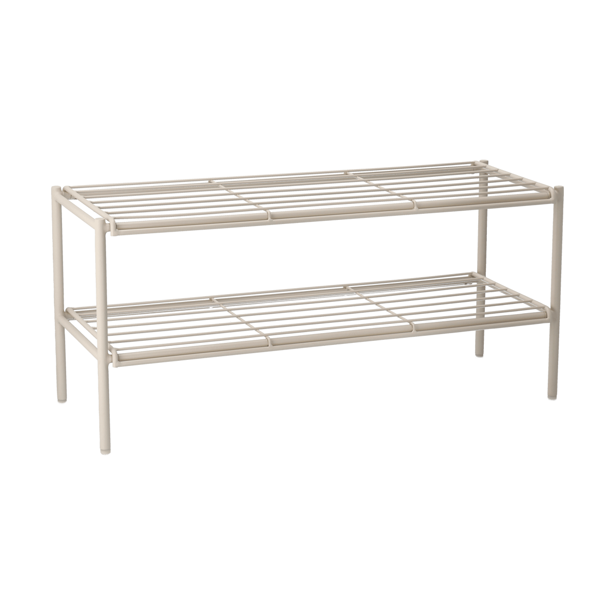 Scandi Living Nod shoe rack 80x30x37 cm Beige | Scandinavian Design | Shoe racks | Beige