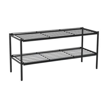 Nod shoe rack 80x30x37 cm - Black - Scandi Living