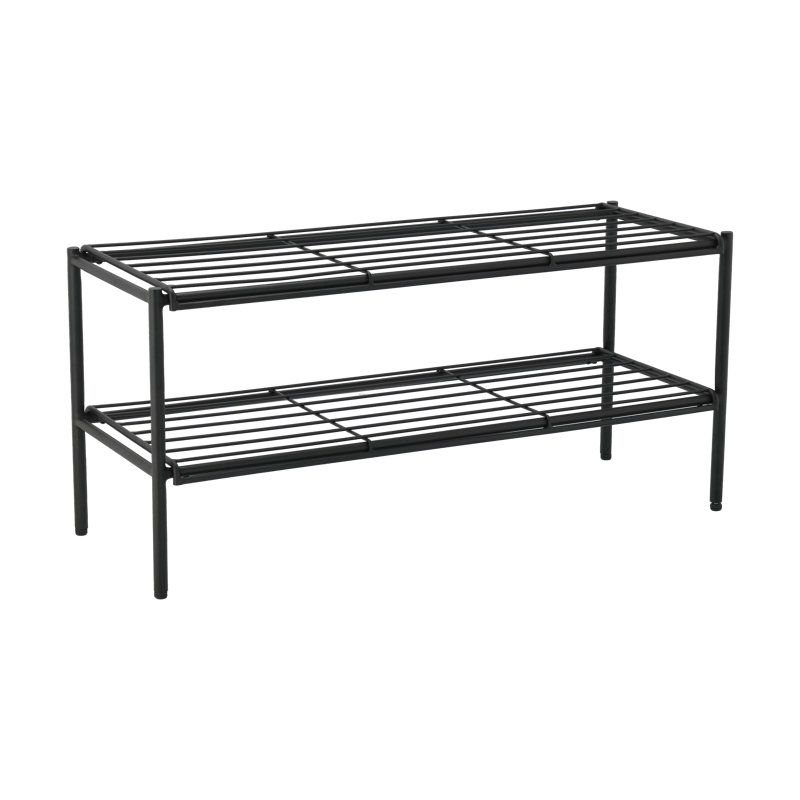 Scandi Living Nod shoe rack 80x30x37 cm Black