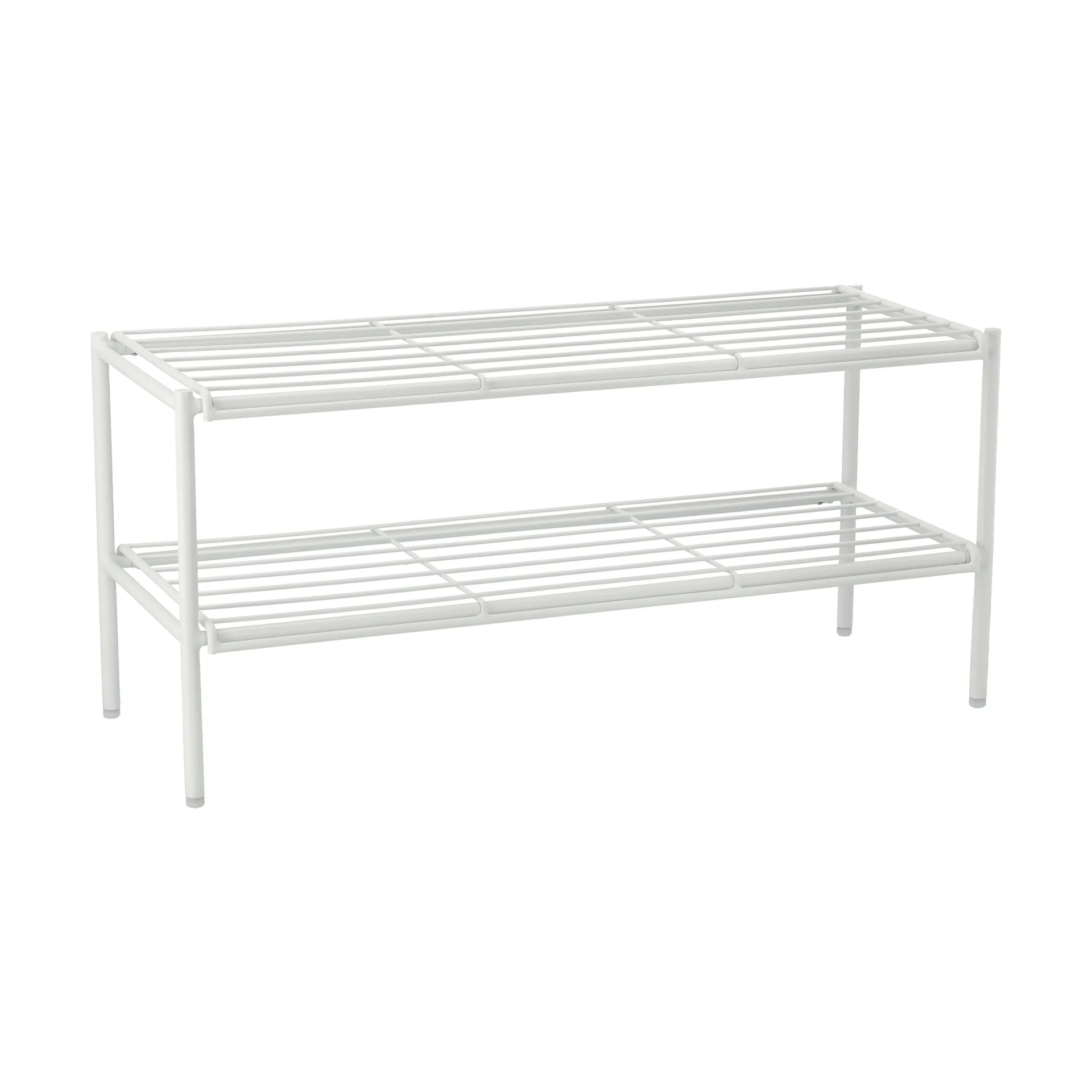 Nod shoe rack 80x30x37 cm, White Scandi Living