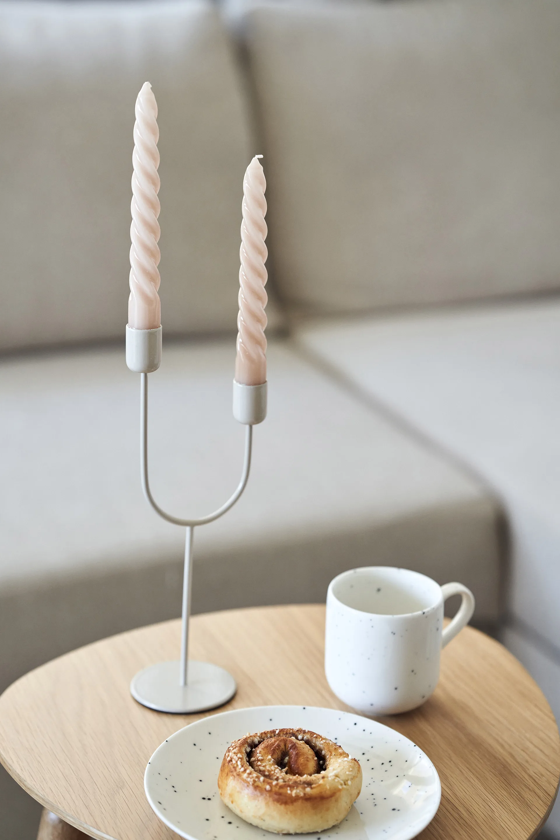 Norden candle sticks, Beige Scandi Living
