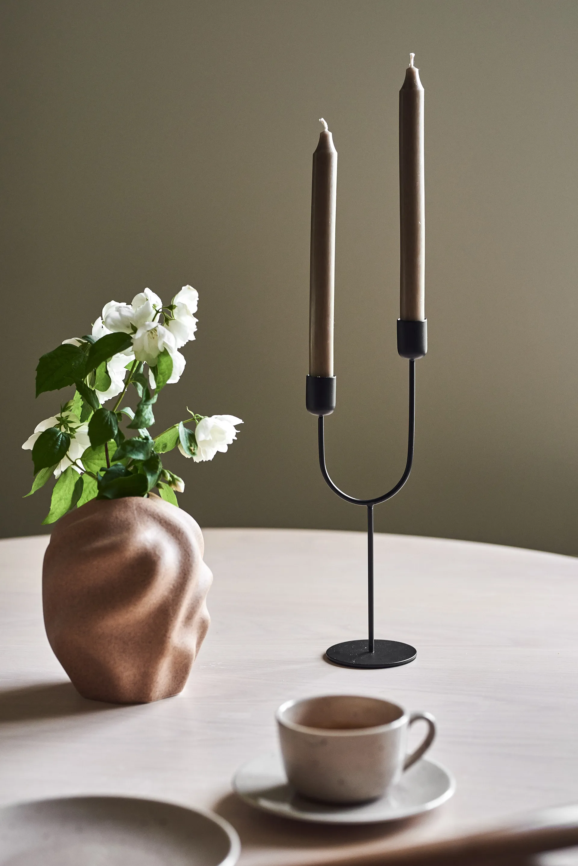 Norden candle sticks, Black Scandi Living