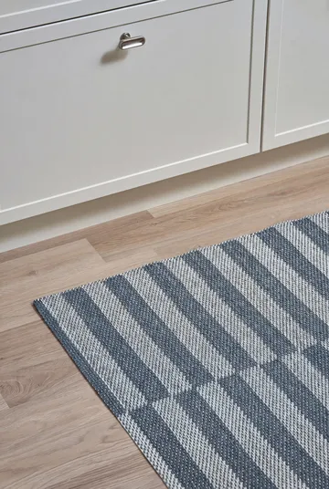 Path rug - Ocean blue, 150x200 cm - Scandi Living