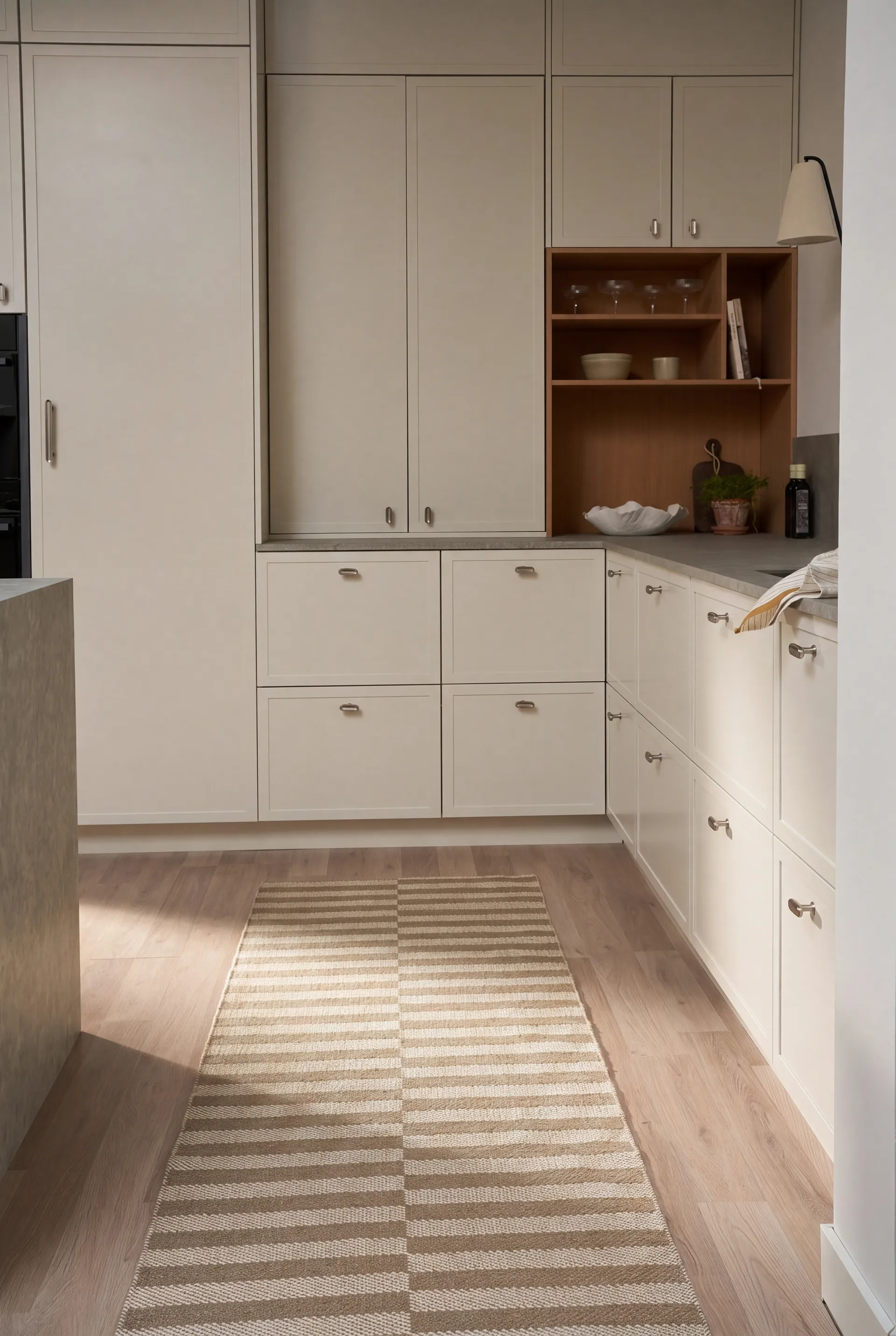 Path runner rug, Beige, 70x250 cm Scandi Living