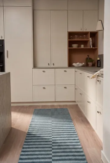 Path runner rug - Ocean blue, 70x200 cm - Scandi Living