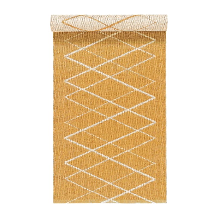 Peak plastic rug mustard - 70x200cm - Scandi Living