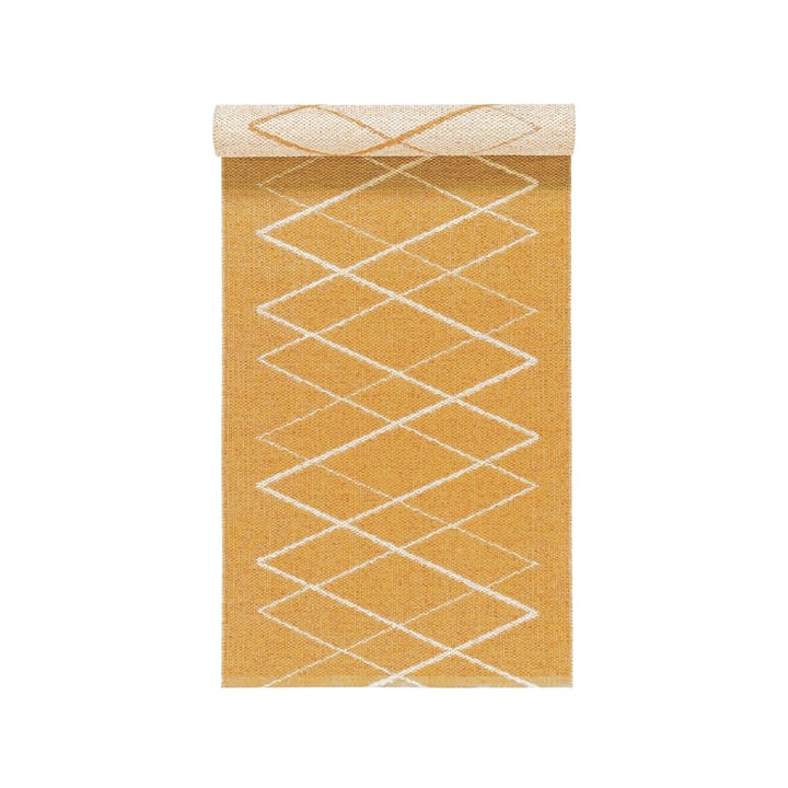 Peak plastic rug mustard - 70x250cm - Scandi Living