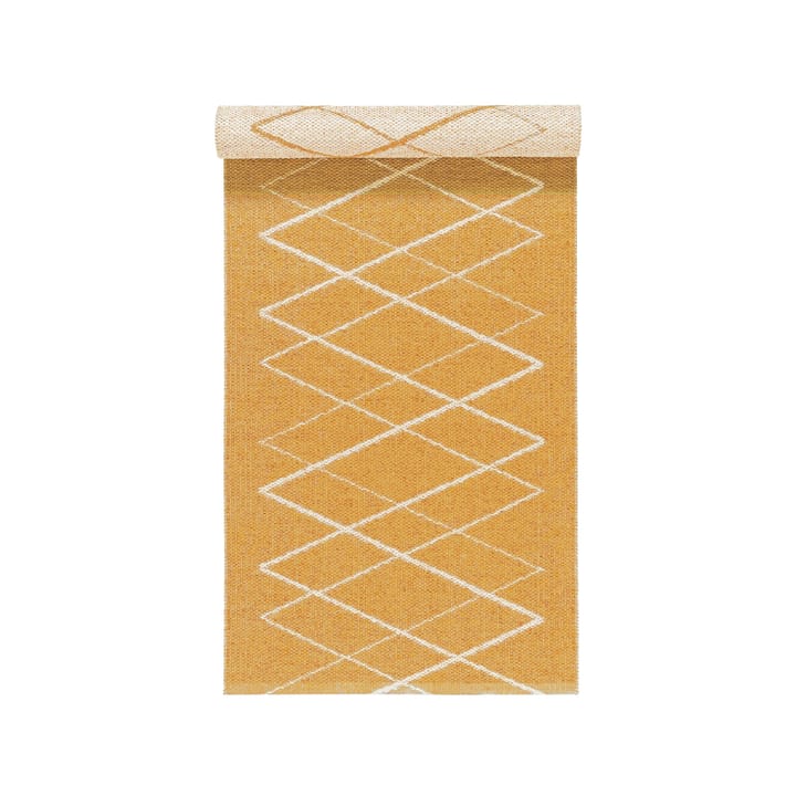 Peak plastic rug mustard - 70x250cm - Scandi Living