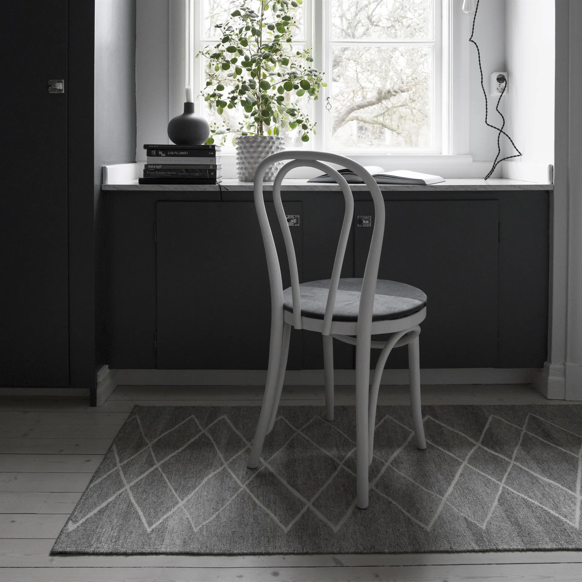 Peak wool rug cream, 170x240 cm Scandi Living