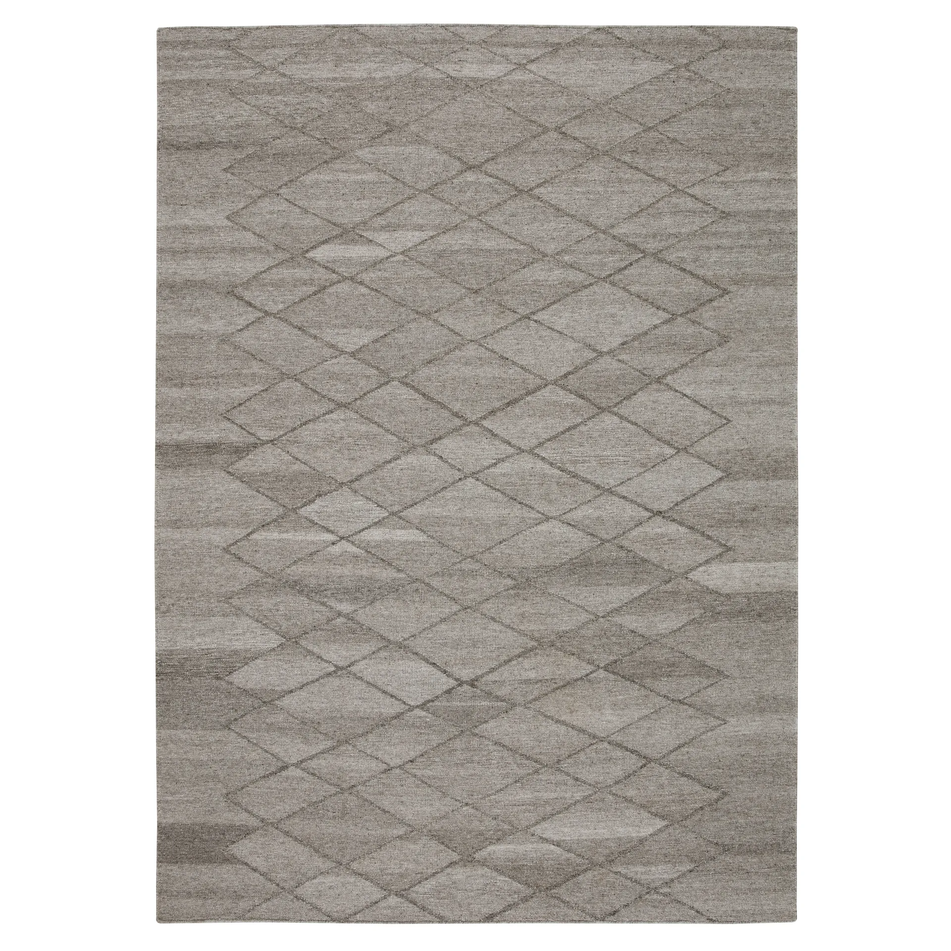 Peak wool rug natural grey, 170x240 cm Scandi Living