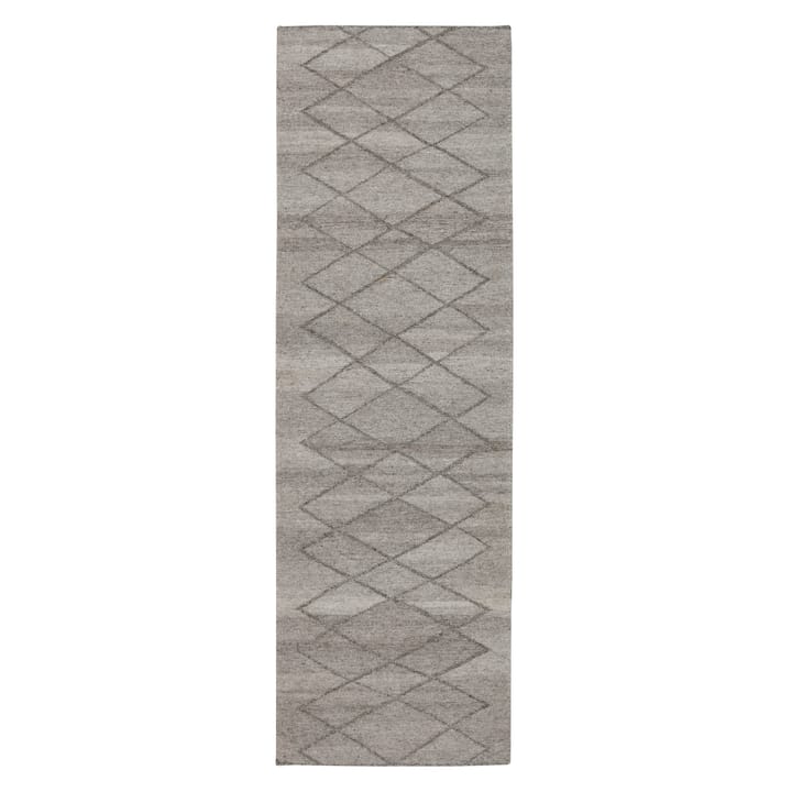 Peak wool rug natural grey - 80x240 cm - Scandi Living