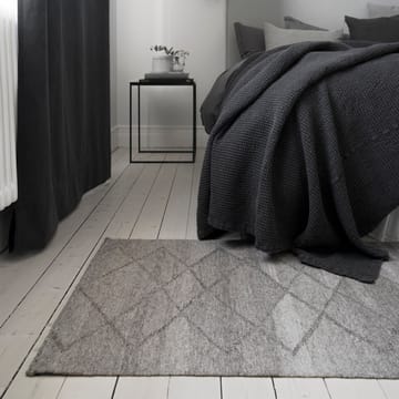 Peak wool rug natural grey - 80x240 cm - Scandi Living