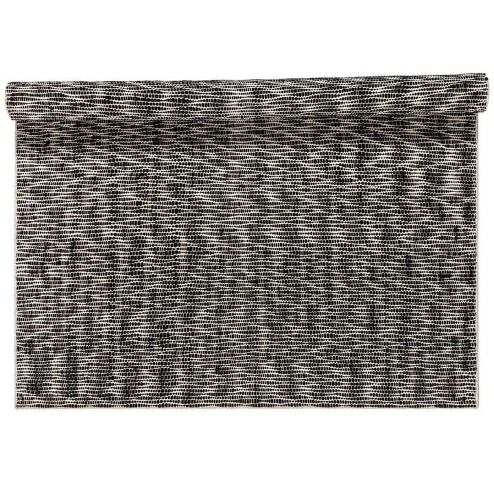 Pebble wool carpet black - 170x240 cm - Scandi Living