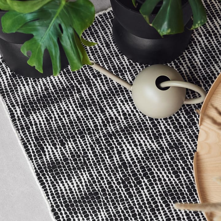 Pebble wool carpet black, 170x240 cm Scandi Living