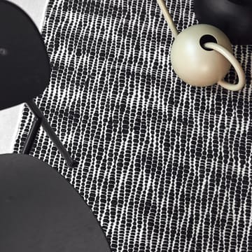 Pebble wool carpet black - 170x240 cm - Scandi Living