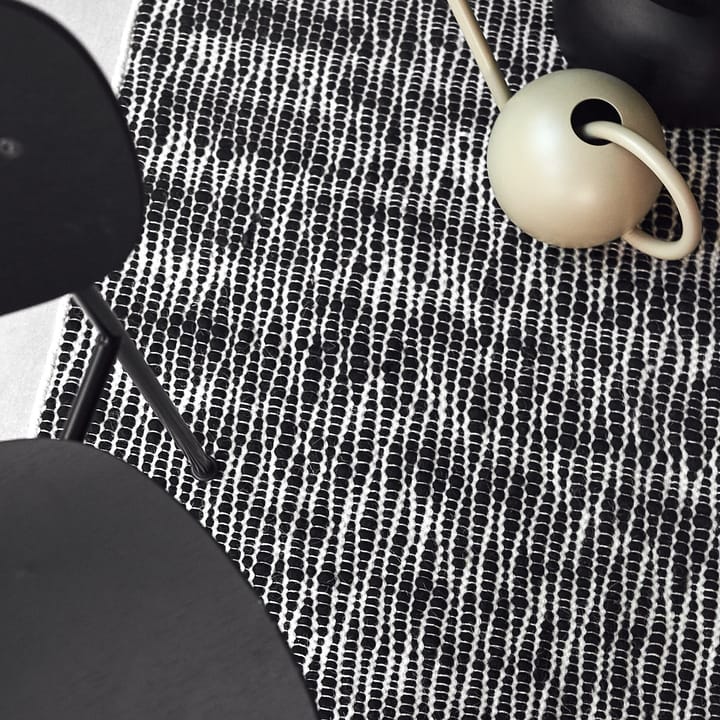 Pebble wool carpet black, 170x240 cm Scandi Living